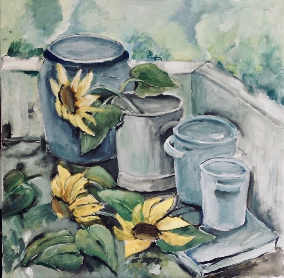 Flowers and Vase